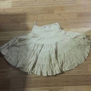 🔥Khaki colored skirt